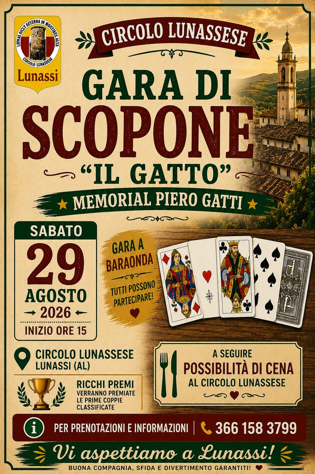 Torneo di Scopa - Il Gatto